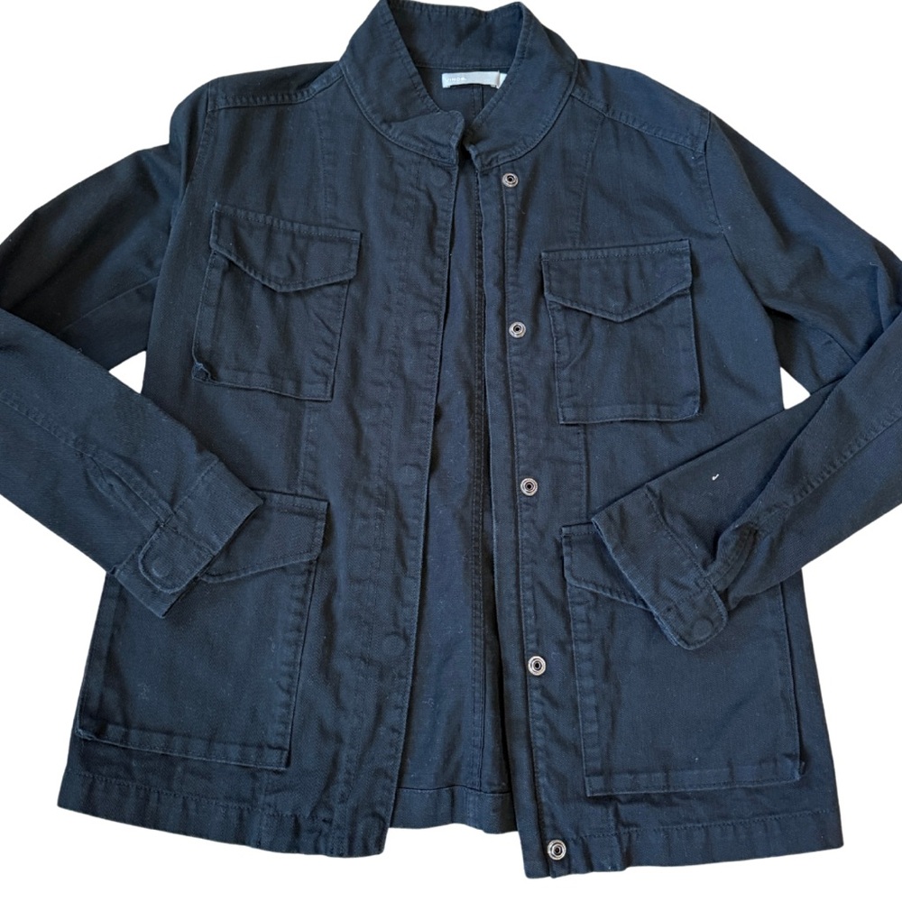 Vince - Women’s Black Denim Jacket - Size Small